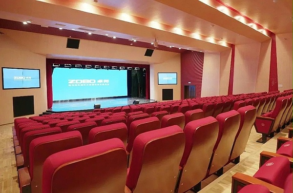 剧场剧院案例丨ZOBO卓邦为瑞金市文化艺术提供声光电系统的空间视听解决方案及服务