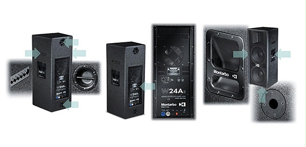 Montarbo蒙特宝音箱 W系列 W24AS音箱 Montarbo蒙特宝音箱 W系列 W24AS音箱