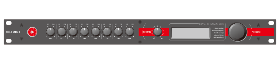 意大利PRS RC系统管理器 RCM830 数字混音器 反馈抑制器 意大利PRS RC系统管理器 RCM830 数字混音器 反馈抑制器