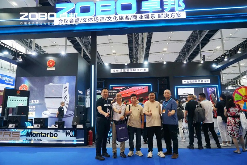 8人潮涌动，新品闪耀!ZOBO卓邦广州展首日引爆行业焦点
