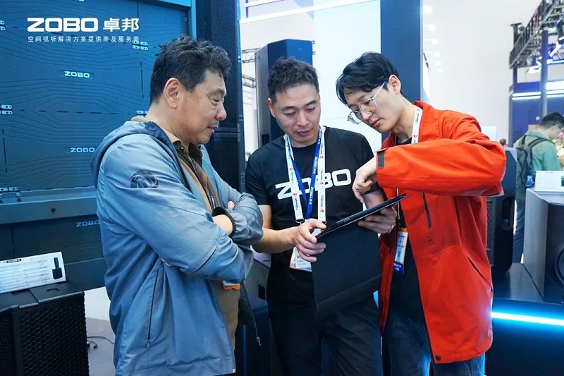 2聚焦展会盛况丨北京infocomm展 ZOBO卓邦展会天 热度依旧不减 好评如潮