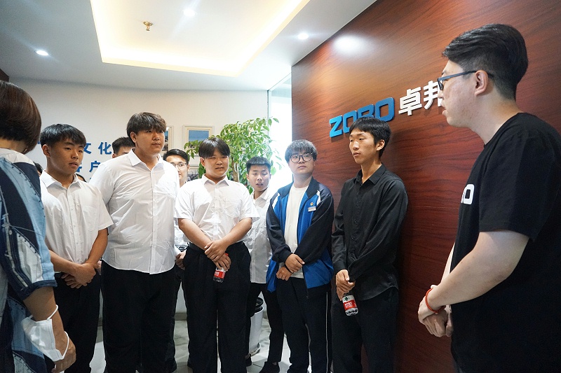校企合作 走进职场 协同育人丨欢迎北京市经贸技术学校师生来ZOBO卓邦参观学习 校企合作 走进职场 协同育人丨欢迎北京市经贸技术学校师生来ZOBO卓邦参观学习