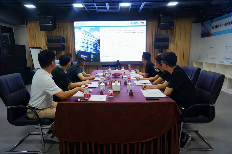 热烈欢迎北京民防协会莅临ZOBO卓邦调研