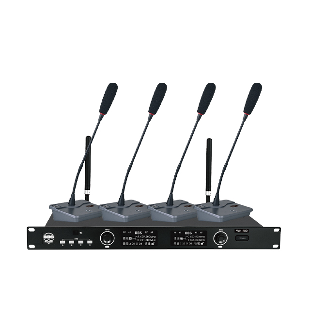 BBS商用话筒 WH800话筒 无线会议话筒 1拖4无线会议麦克风-BBS话筒 BBS商用话筒 WH800话筒 无线会议话筒 1拖4无线会议麦克风-BBS话筒